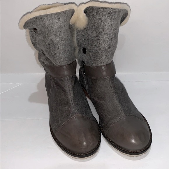 Matt Bernson Grey Tundra Boots - Picture 1 of 5